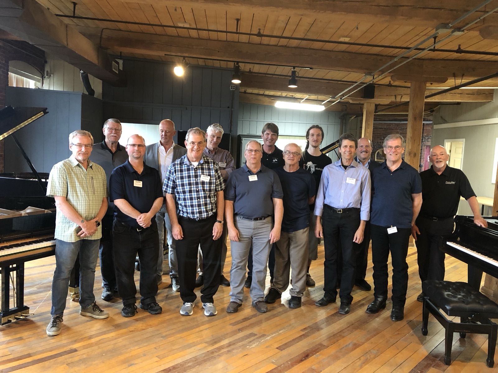 PianoDisc certified installer training class.